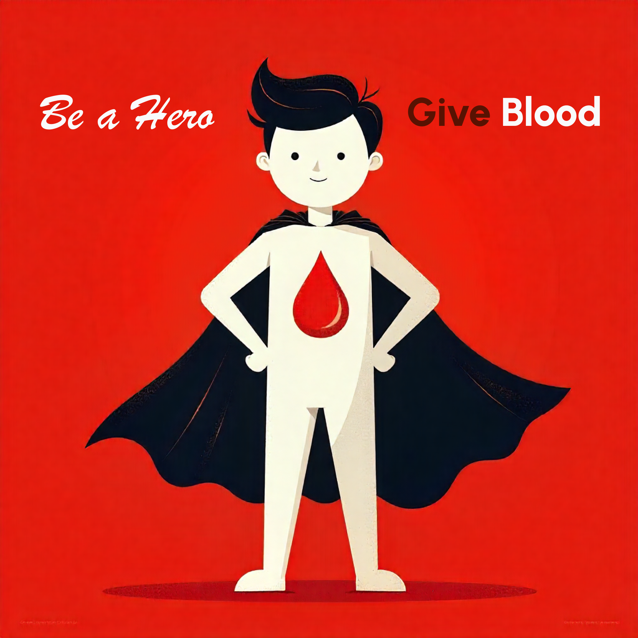 Be a Hero - Give Blood